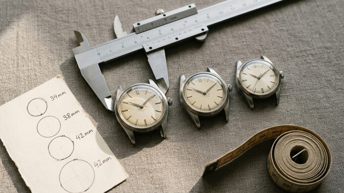 Watch Case Size Guide: How Diameter, Lug-to-Lug, and Thickness Decide the Fit